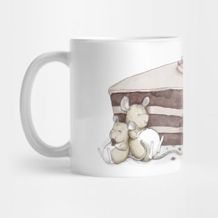 Food Comma Watercolor Mug